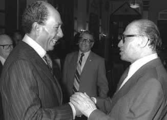 Anwar el Sadat menajem beguin