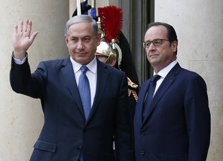Francoise Hollande neta netanyahu1