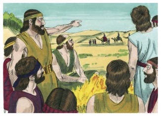 Book of Genesis Chapter 37 18 Bible Illustrations by Sweet Media
