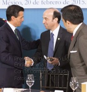Comunidad Judía de México con Enrique Peña Nieto Fotos presidencia 0006