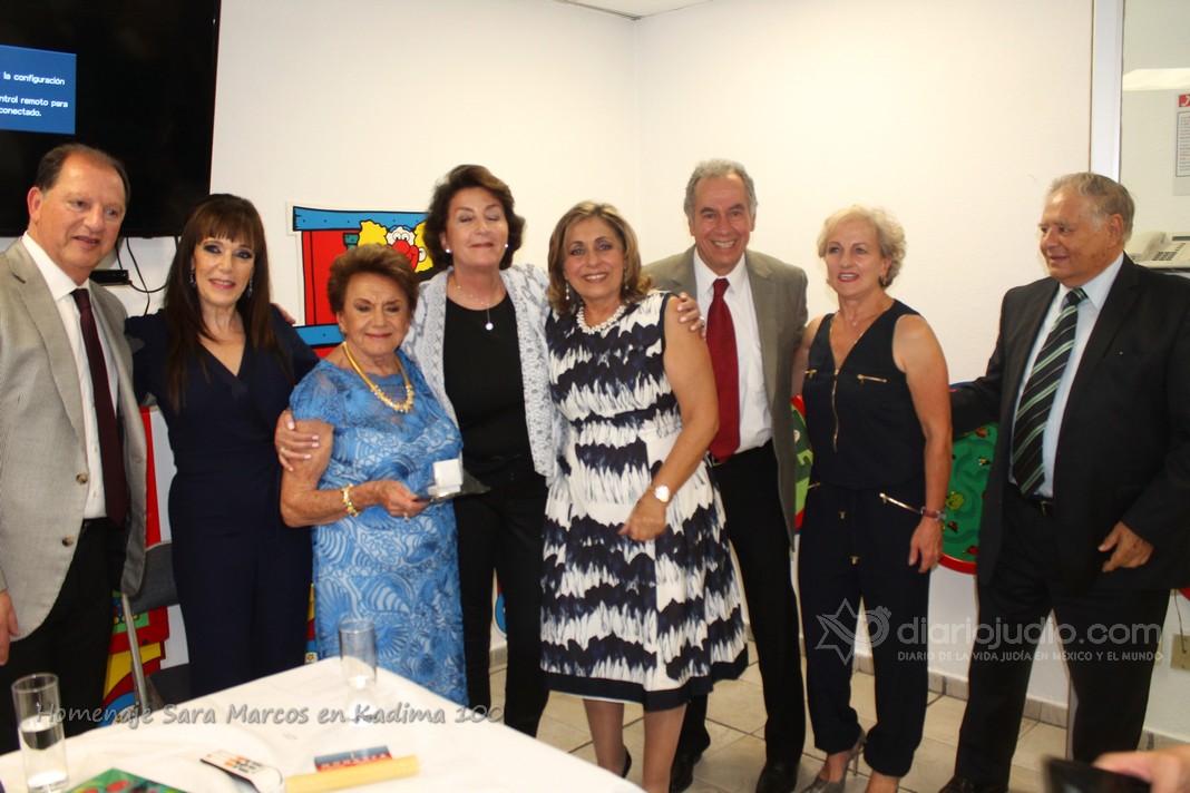 Homenaje Sara Marcos en Kadima 100