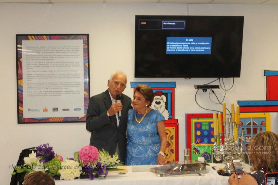 Homenaje Sara Marcos en Kadima 104