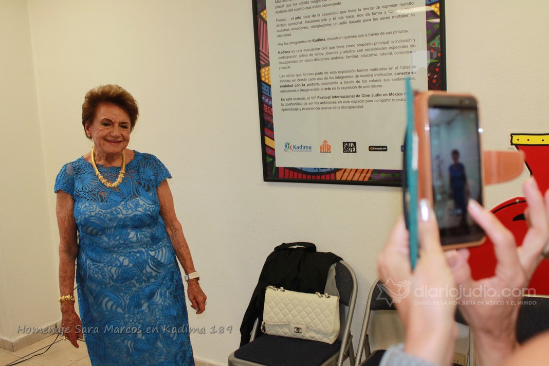 Homenaje Sara Marcos en Kadima 189