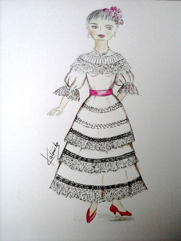 TRAJE NACIONAL PUERTORRIQUEÑO