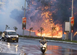 incendios en israel AFP