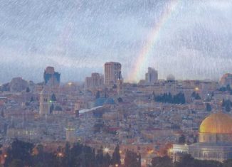 israel lluvia