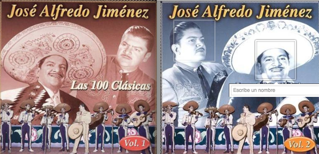 SONY MUISIC. PORTADAS DE JOSÉ ALFREDO JIMÉNEZ 9136264