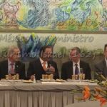 Lideres comunitarios de México con ministro Turismo Israel 162