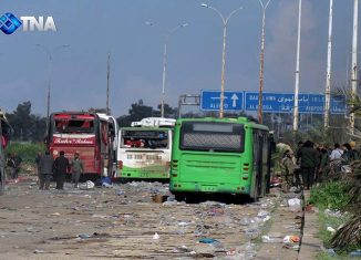 atentado contra convoy de evacuados en siria deja mas de 40 muertos