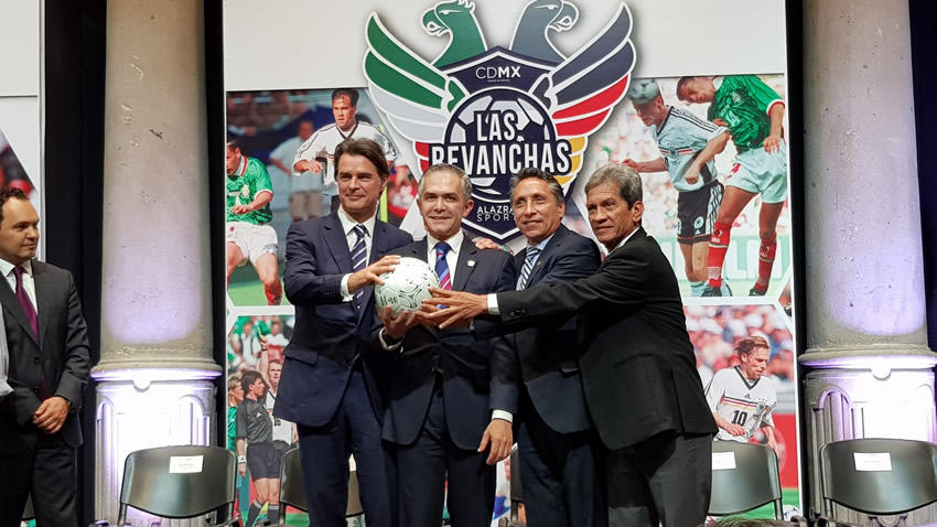Presentaron el partido que reunirá a jugadores mundialistas.