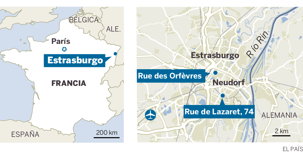 Chérif Chekatt, abatido por la policía en Estrasburgo