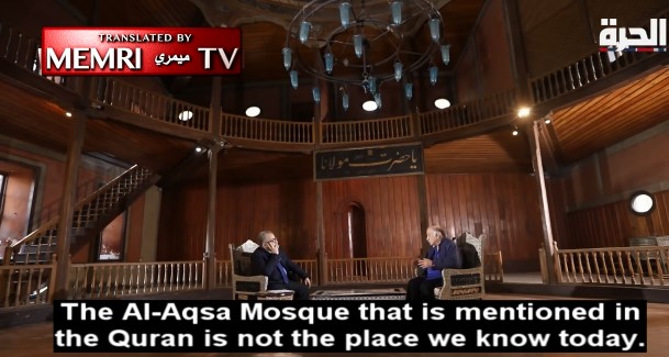 academico sirio firas al sawwah ‘al aqsa’ en el coran no se encuentra en jerusalen ‘necesitamos de un renacimiento cultural arabe musulman general