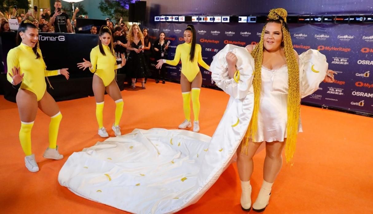 Eurovisión 2019- Alfombra naranja. (Foto: Agencias)