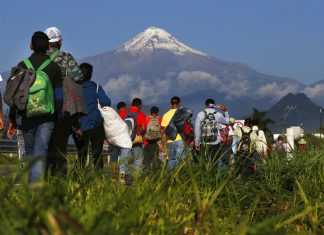 cordoba migrantes centroamericanos comienzan caminata