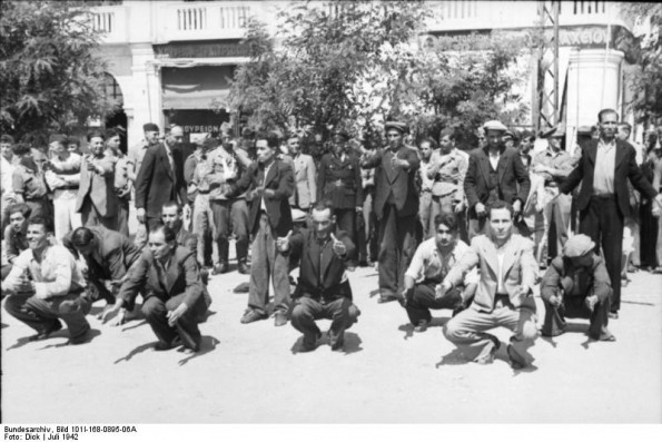 Bundesarchiv Bild 101I 168 0895 06A Griechenland Saloniki Erfassung von Juden