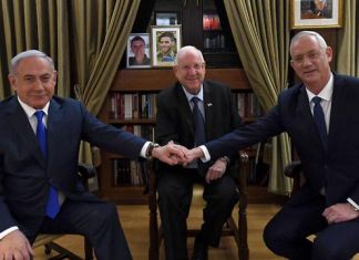 netanyahu gantz 1