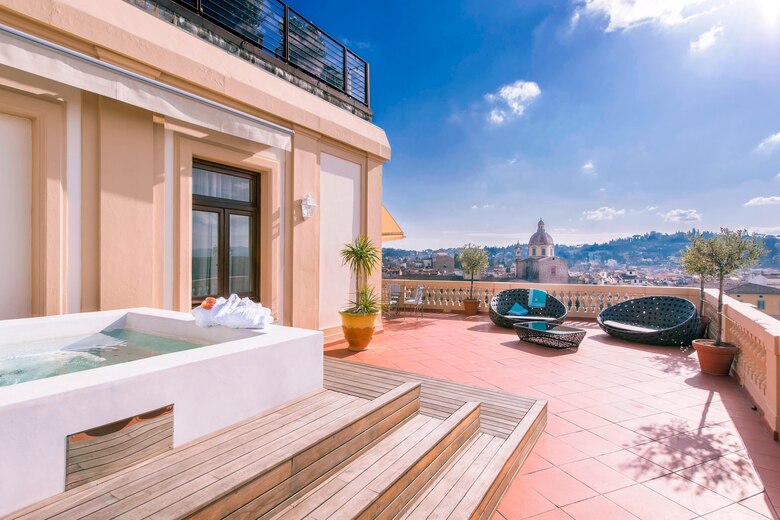 Florencia desde la Suite Presidencial del Westin