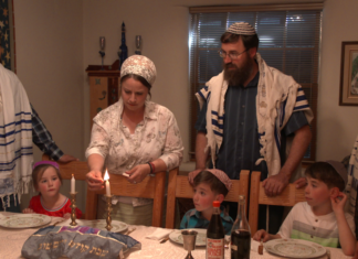 Artenstein Crypto Jews Cowboy LIGHTING SHABBAT CANDLES
