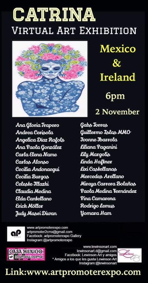 Invitacion con lista de artistas