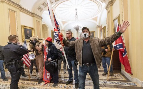 Capitol Breach Racist Symbols