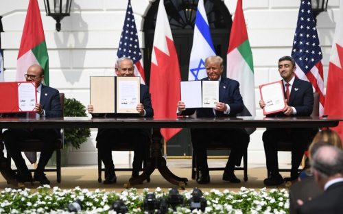 Jared Kushner, Avi Berkowitz, David Friedman y Ron Dermer, nominados al Nobel de la Paz por los Acuerdos de Abraham 1 US-ISRAEL-UAE-DIPLOMACY-POLITICS