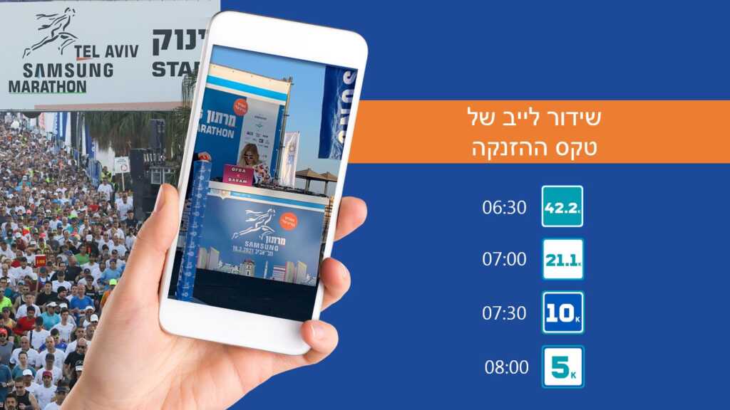 מרתון סמסונג תל אביב 2021 ב