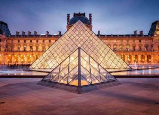 Louvre museum in Paris