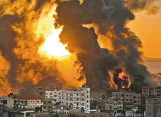bombardeos israel