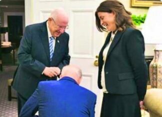 biden kneeled