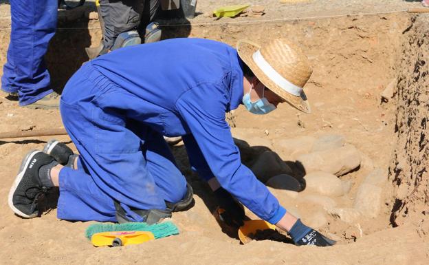 La excavación en imágenes. 