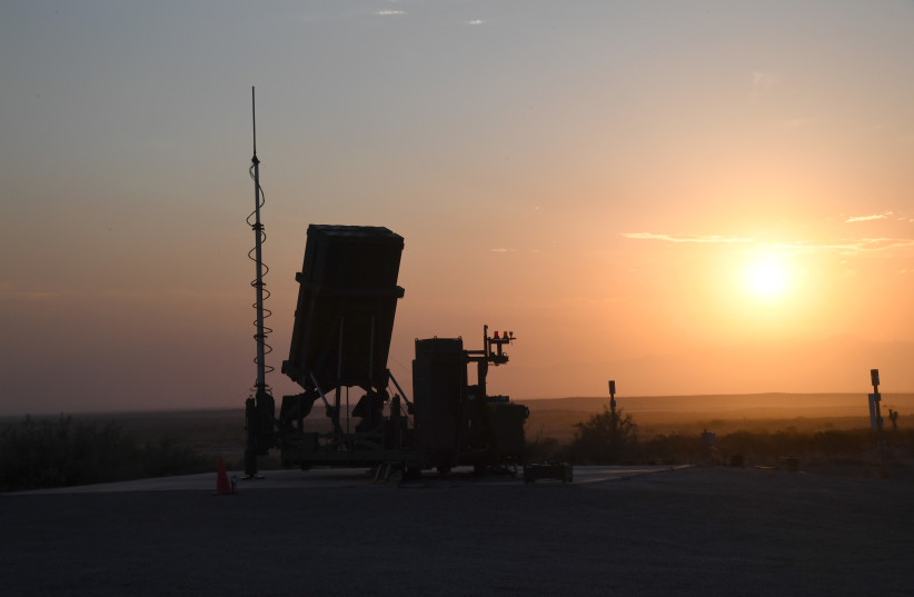 Iron Dome (crédito: OFICINA DEL PORTAVOZ DEL MINISTERIO DE DEFENSA)