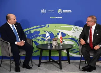PM Naftali Bennett and Bahraini Crown Prince and Prime Minister Salman bin Hamad Al Khalifa1 e1635859168635