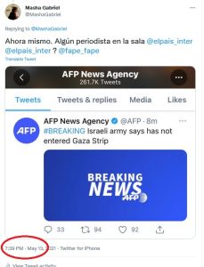 periodista sala