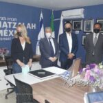 CHEVRA HATZALA RECIBE A DRA ROMINA CONTRERAS PRESIDENTA HUIXQUILUCAN 343