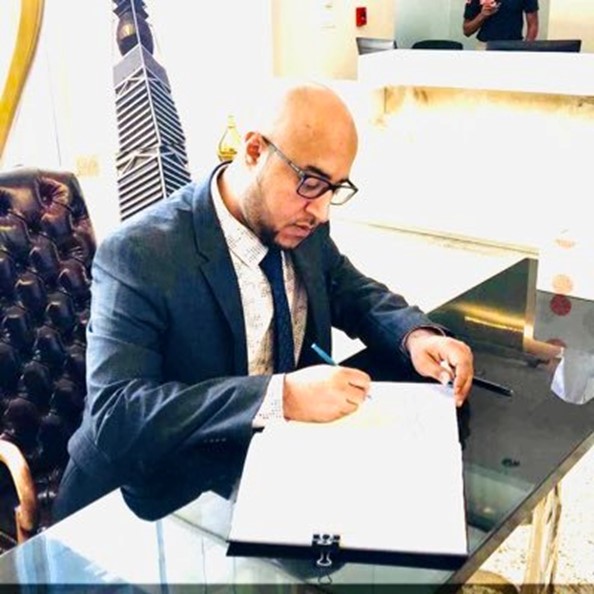 Faisal Ibrahim Al-Shammari (Fuente: twitter.com/Mr_Alshammeri)