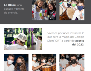 se vive lo que sera la magia del nuevo colegio