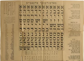 Yiddish alphabet