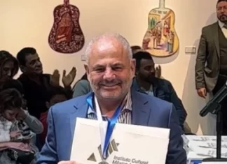 Eddy Warman obtiene reconocimiento por el Instituto cultural Mexico Israel