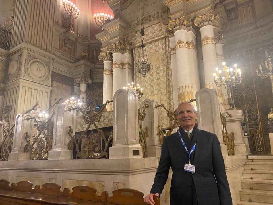 congreso Levine-en-Gran-Sinagoga-de-Roma