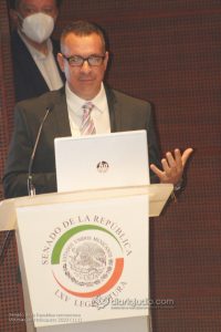 Senado de la Republica conmemora Víctimas del Holocausto 2023 (111)