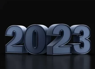 depositphotos 582861890 stock photo happy new year 2023 with