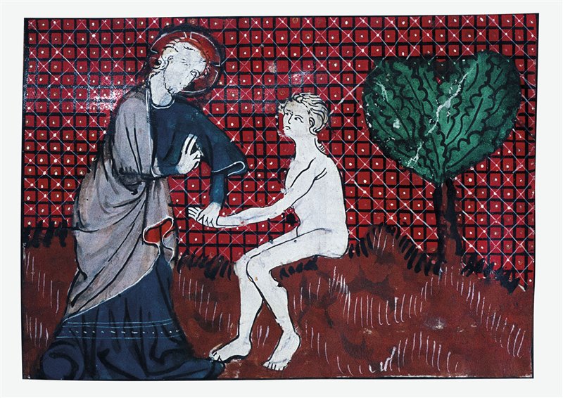 La creación de Adán. 