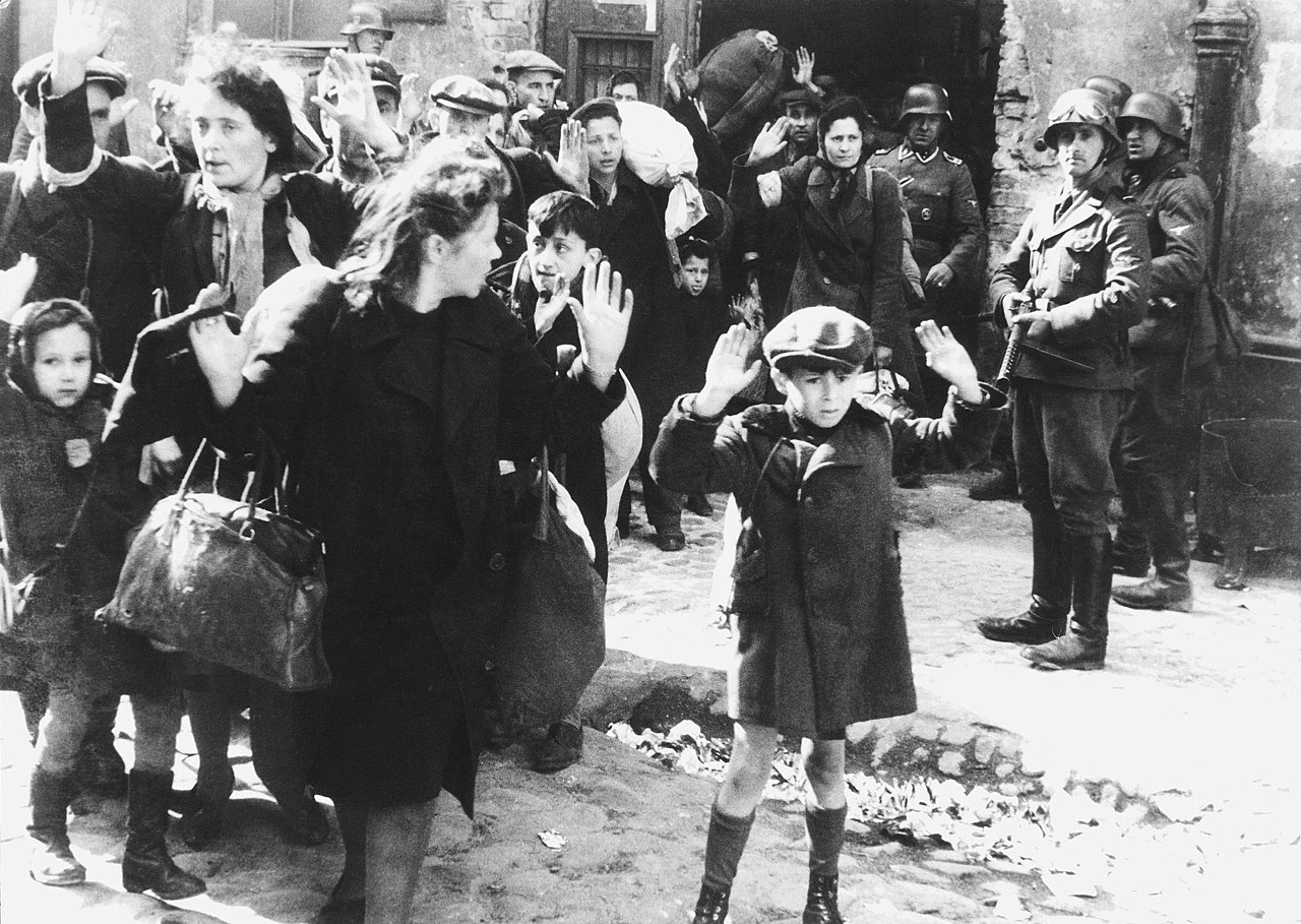Stroop Report Warsaw Ghetto Uprising BW
