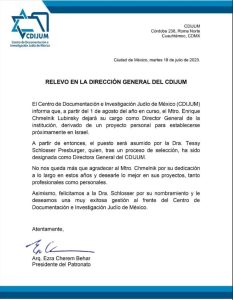 CDIJUM CAMBIO