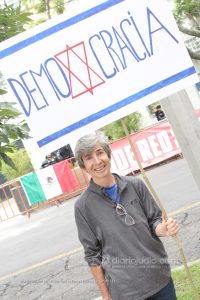 Manifestacion en Mexico anti reforma judicial en Israel 1