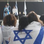 Acto de solidaridad Comunidad judia Mexico con Israel 586
