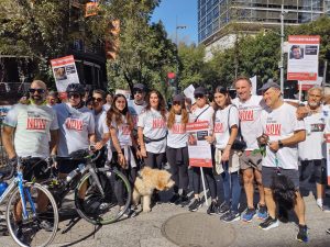 Mexicanos de Comunidad Judia corren por los secuestrados en Israel por Hamas 46