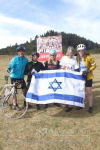 Rodada en Solidaridad con los secuestrados Israel en Mexico runtobringthemhomenow 263