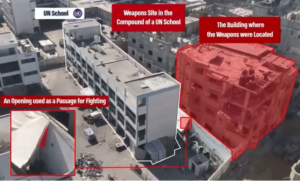 Arsenal escuela UNRWA 1
