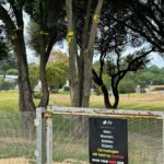 Release hostage poster at the park